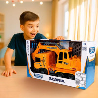 Автомодель серії "Super Big Truck" – ЕКСКАВАТОР SCANIA (світло звук)