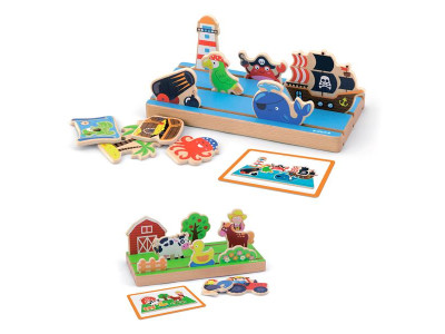 Дерев'яний ігровий набір Viga Toys Простір і відстань (50183)
