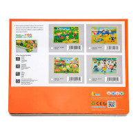 Деревяний пазл Viga Toys Времена года: зима 24 ел. (51272)