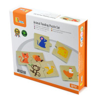 Логічний пазл Viga Toys Що їдять звірятка 24 ел. (51607) Логічний пазл Viga Toys Що їдять звірятка 24 ел. (51607)