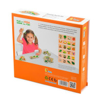 Логічний пазл Viga Toys Що з чого виростає 24 ел. (51609) Логічний пазл Viga Toys Що з чого виростає 24 ел. (51609)