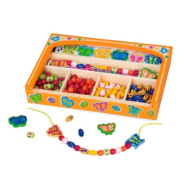 Набір для створення прикрас Viga Toys Намисто з метеликів (58550) Набір для створення прикрас Viga Toys Намисто з метеликів (58550)