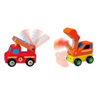 Набір машинок Viga Toys Спецтранспорт 6 шт. (59621) Набір машинок Viga Toys Спецтранспорт 6 шт. (59621)