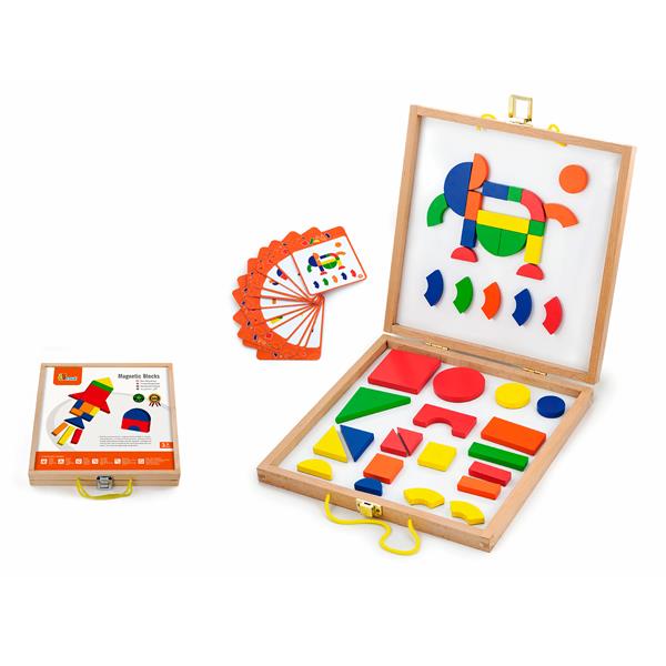 Набір магнітних блоків Viga Toys Форми і кольори (59687) Набір магнітних блоків Viga Toys Форми і кольори (59687)