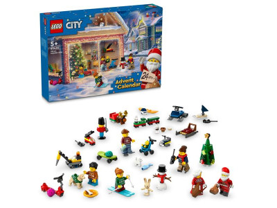 Різдвяний адвент-календар 2024 LEGO City 195 деталей (60436)