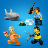 Конструктор LEGO City Переслідування на поліцейському катері 264 деталі (60456)