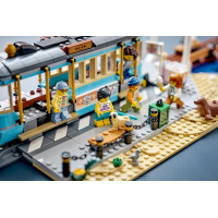 Конструктор LEGO® City Класичний трамвай до пляжу - Іграшки-потяги, 693 деталі (60506)
