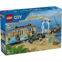 Конструктор LEGO® City Класичний трамвай до пляжу - Іграшки-потяги, 693 деталі (60506)