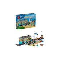 Конструктор LEGO® City Класичний трамвай до пляжу - Іграшки-потяги, 693 деталі (60506)