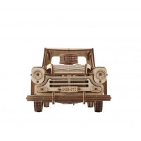 Дерев'яний механічний 3D конструктор Ugears Пікап Лісоруб (70171)