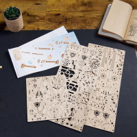 Дерев'яний механічний 3D конструктор Ugears Спорткар Спритна миша (70202) Дерев'яний механічний 3D конструктор Ugears Спорткар Спритна миша (70202)