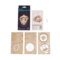 Дерев'яний механічний 3D конструктор Ugears Навігатор дат 2.0 (70218) Дерев'яний механічний 3D конструктор Ugears Навігатор дат 2.0 (70218)