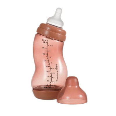 Антиколікова пляшечка Difrax S-bottle Wide із силіконовою соскою 310 мл коричневий (707 Brick) Антиколікова пляшечка Difrax S-bottle Wide із силіконовою соскою 310 мл коричневий (707 Brick)