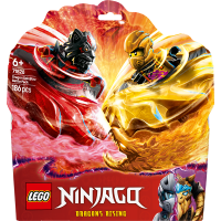 Конструктор LEGO NINJAGO Бойовий набір дракона Спін-джитсу 186 деталей (71826)