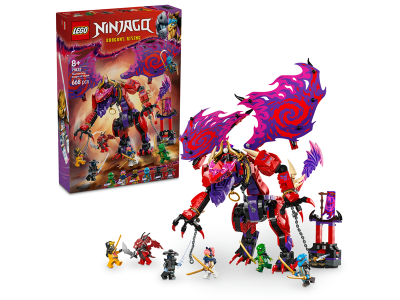 Конструктор LEGO NINJAGO Громовержець Дракон Хаосу 668 деталей (71832)