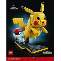 Конструктор LEGO® Pokemon™ Пікачу й покебол, 2050 деталей (72152)