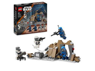 Конструктор LEGO Star Wars Бойовий комплект Засідка на Мандалорі 109 деталей (75373)