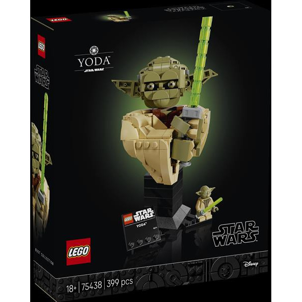 Конструктор LEGO® Star Wars™ Погруддя Йоди Колекційний набір (75438)