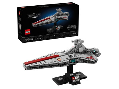 Конструктор LEGO Star Wars TM Зоряний крейсер класу «Венатор» 643 Деталі (75441)