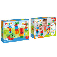 Конструктор PolyM Царство звірят 31 деталей (760004)