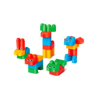 Конструктор PolyM Царство звірят 31 деталей (760004)