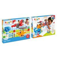 Конструктор PolyM Міський аеропорт 142 деталі (760023)