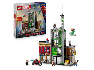 Конструктор LEGO Super Heroes Человек-паук против Оскорпа 808 деталей (76324)