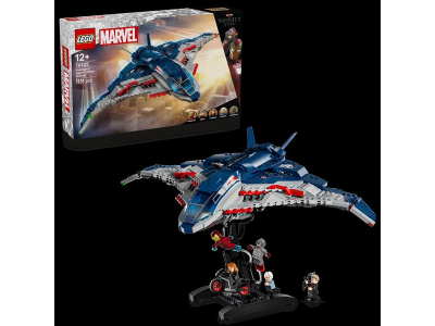 Конструктор LEGO Super Heroes Месники Ера Альтрона Квінджет 1131 деталь (76325)