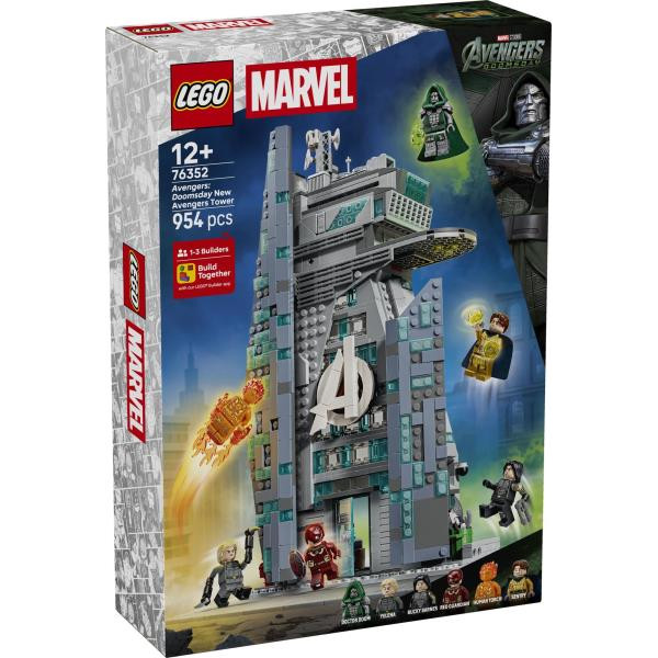 Конструктор LEGO® | Marvel «Месники: Судний день». Нова Вежа Месників (76352)