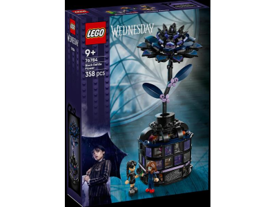 Конструктор LEGO Wednesday Квітка чорної жоржини 358 деталей (76784)