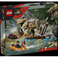 Конструктор LEGO® Jurassic World Втеча річкою від тиранозавра, 199 деталей (76975)