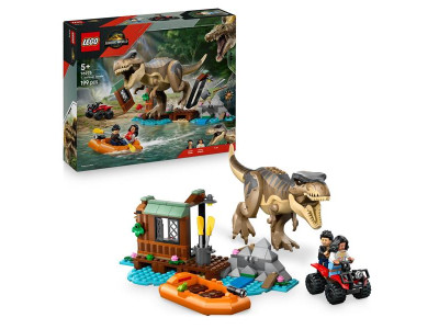 Конструктор LEGO® Jurassic World Втеча річкою від тиранозавра, 199 деталей (76975) Конструктор LEGO® Jurassic World Втеча річкою від тиранозавра, 199 деталей (76975)