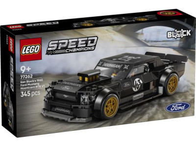 Конструктор LEGO® Speed Champions Ford Mustang Hoonicorn V1 '65 Ken Block, 345 деталей (77262)