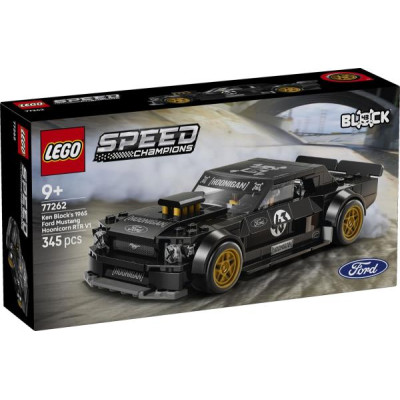 Конструктор LEGO® Speed Champions Ford Mustang Hoonicorn V1 '65 Ken Block, 345 деталей (77262)