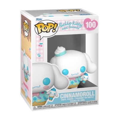 Фігурка Funko Pop! Hello Kitty Сіннаморолл із морозивом 10 см (83693)