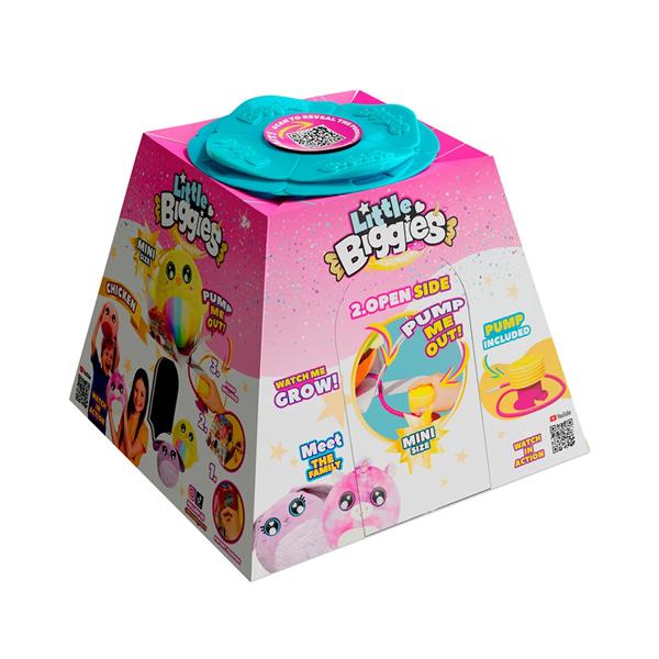 М'яка надувна іграшка Biggies Little Foodies W2 Полуниця (BIG002-ST)