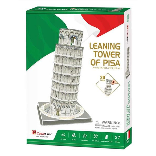 3D пазл CubicFun Пізанська вежа (C241h)