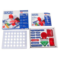 Електронний конструктор Doka Перші кроки в електроніці Набір В, 15 Схем (D70710)