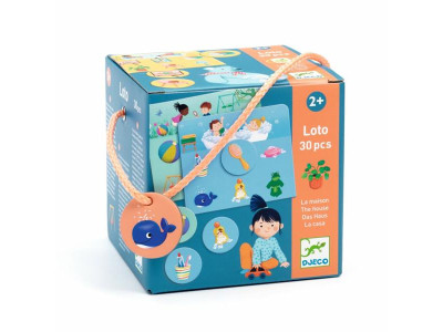 Настільна гра Djeco Дитяче лото Будинок (DJ08192)