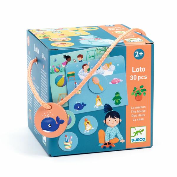 Настільна гра Djeco Дитяче лото Будинок (DJ08192)