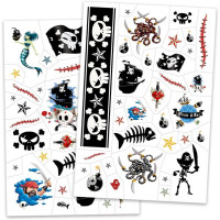 Набор наліпок на тіло Djeco Пірати (DJ09584)