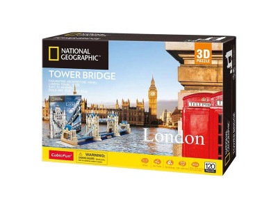 3D пазл CubicFun National Geographic Тауерський міст (DS0978h)