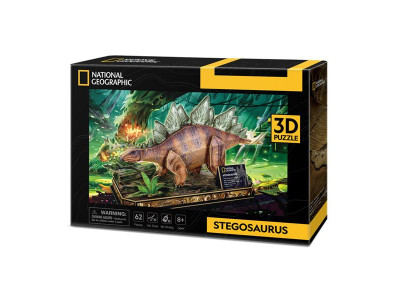 3D пазл CubicFun National Geographic Dino Стегозавр (DS1054h)