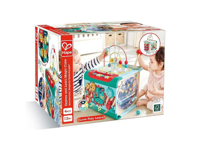 Музичний бізікуб Hape Досліджуй і вивчай (E1073)