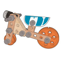 Конструктор Hape Junior Inventor з підсвіткою 57 деталей (E3032)