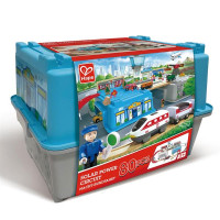 Іграшкова залізниця Hape у контейнері 80 ел. (E3773)