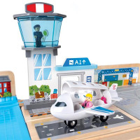 Іграшкова залізниця Hape у контейнері 80 ел. (E3773)