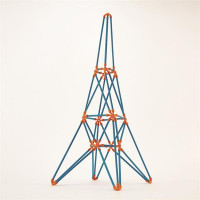 Конструктор Hape Flexistix Вежі 132 деталі бамбуковий (E5566)