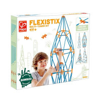 Конструктор Hape Flexistix Вежі 132 деталі бамбуковий (E5566)