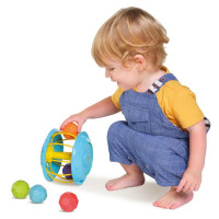 Каталка Toomies Jurassic World Динозавр із кульками (E73254C) Каталка Toomies Jurassic World Динозавр із кульками (E73254C)